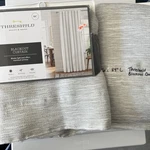 Threshold Blackout Curtain 50 X 84 Rod Pocket & Back Tabs Gray 2 Panels. Fixed Price $24.94.