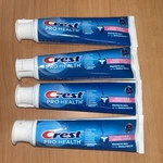 4 Pack Crest Pro Health Sensitive & Enamel Shield 4.3oz Exp:2027 No Box. Fixed Price $19.90.