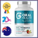 Oral Probiotic Support Healthy Teeth Gums & Bad Breath 60 Chewable Tablets. Fixed Price $64.31.