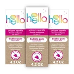 Hello Unicorn Sparkle Kids Toothpaste With Fluoride, Bubble Gum Toothpaste, 4.... Fixed Price $20.74.