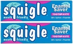 Squigle Enamel Saver Toothpaste Helps Prevent Canker Sores - 2 Pack. Fixed Price $23.99.