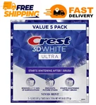 Crest 3d White Ultra Whitening Toothpaste, Vivid Mint (5.2 Oz., 5 Pk.). Fixed Price $29.98.