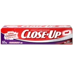 Close-up Anticavity Fluoride Toothpaste Freshening Cinnamon Burst Red Gel 6 Oz. Fixed Price $8.65.
