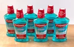 Qty 6: Colgate Enamel Strength Anticavity Fluoride Mouthwash 16.9oz, Exp 12/2027. Fixed Price $29.99.
