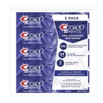 Crest 3d White Pro Advanced Whitening Fluoride Toothpaste Mint 5pk 5.2oz. Fixed Price $24.99.