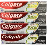 Colgate Total Whitening + Charcoal Paste With Fluoride Toothpaste 5.1 Oz 4 Pack. Fixed Price $21.99.
