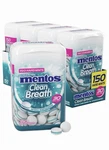 Lot Of 4 Mentos Clean Breath Sugarfree Hard Mint, 600 Pieces Mints Free Shipping. Fixed Price $29.86.