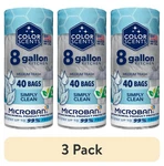 (3 Pack) 8-gallon Medium Drawstring Trash Bags, Simply Clean Scent With Microban. Fixed Price $24.53.
