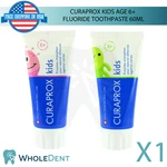 Curaprox Kids Ages 6+ Fluoride Dental Toothpaste 60ml Plaque Control Oral Care. Fixed Price $17.00.