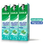 Darlie Toothpaste Fresh And Bright With Fluoride 140 G X 3. Fixed Price $29.00.