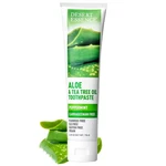 Desert Essence Aloe Tea Tree Oil Toothpaste Vegan Fluoride Free 6.25 Oz. Fixed Price $13.09.
