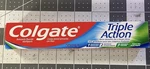 Colgate Triple Action Toothpaste Whitening, Protection, Freshness 2 Pack 2.5oz. Fixed Price $5.99.