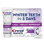 3d White Brilliance Vibrant Peppermint Teeth Whitening Toothpaste, 4.6 Oz. Fixed Price $16.98.
