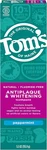 Tom's Of Maine Antiplaque & Whitening Floride-free Peppermint, 5.5 Oz (3-pack). Fixed Price $21.95.