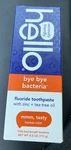 Hello Bye Bacteria Ab Fluoride Herbal Mint Tea Tree Oil Zinc Toothpaste 4 Oz. Fixed Price $26.99.