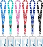 6 Pack Cruise Lanyard For Ship Cards Detachable Lanyards With Waterproof Id Badg. Fixed Price $8.81.