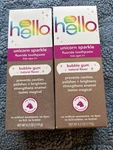 2x Hello Kids Unicorn Sparkle Toothpaste Bubble Gum Flavor 4.2 Oz Exp: 06-27+. Fixed Price $19.99.