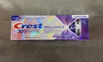 Crest 3d White Brilliance Luminous Purple Whitening Toothpaste, 4.6oz, Exp 08-27. Fixed Price $9.95.