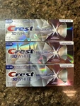 Crest 3d White Brilliance Fluoride Toothpaste Vibrant Peppermint 4.6oz-pack Of 3. Fixed Price $21.24.