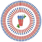 200 Tubes Bulk Travel Size Mini Toothpaste, 0.35 Oz Disposable Mint Flavor Po.... Fixed Price $39.45.