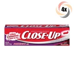4x Packs Close Up Ultra Cinnamon Flavor Freshening Gel Toothpaste 4oz. Fixed Price $25.95.