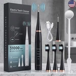 Sonic Electric Toothbrush Teeth Whitening Kit Dental Stain Remover Tooth Cleaner. Fixed Price $8.99.