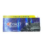 Crest 3d White Advanced Charcoal Whitening Toothpaste, 3.3 Oz, Pk Of 2 Ex 10/27. Fixed Price $12.53.