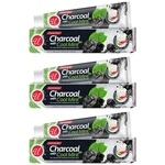 Charcoal With Cool Mint - Double Action Toothpaste, 4.3oz (122g) (pack Of 3). Fixed Price $15.99.