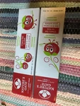 Natures Gate Fluoride Free Toothpaste Gel Cherry Kids 5 Oz 2 Lot. Fixed Price $21.59.