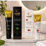 Coco March Elixir Fluoride-free Toothpaste Duo Mint + Kids Strawberry. Fixed Price $35.00.