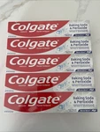 Colgate Baking Soda And Peroxide Whitening Toothpaste, Brisk Mint, 5 Pk./8oz.. Fixed Price $18.04.