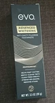 Evo Advanced Whitening Fluoride Toothpaste Anti-cavity Peppermint 3.5 Oz. Fixed Price $7.20.