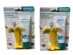 Lot Of 2 Dr Talbots Toddler Training Toothpaste Toothbrush Natural Read Descript. Fixed Price $16.99.