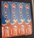 (pack Of 4) Protection Toothpaste Crest Cavity Regular - 8.2 Ounce. Fixed Price $18.00.