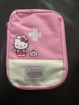 Pink Sanrio Hello Kitty Nurse First Aid Medicine Meter Travel Camp Pouch Bag Kit. Fixed Price $14.99.
