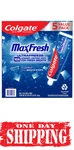 Colgate Maxfresh Toothpaste With Mini Breath Strips, Cool Mint, 7.3 Oz., 5 Pack. Fixed Price $21.25.