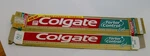 Vintage 1990s Colgate Toothpaste Box Tartar Control Rare Dental Prop Old Product. Fixed Price $30.00.