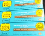 3x70 G Tepthai Herbal Toothpaste/good Oral Hygiene/reduce Plaque/original Flavor. Fixed Price $44.90.